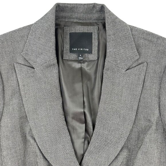 The Limited Grey 3 Button Blazer - Picture 5 of 9